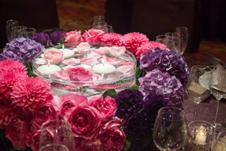 サムネイル　シャングリラホテル 結婚式 ウェディングフラワー30ウェディングフェア－表参道の花屋 LIFEDECO flower works