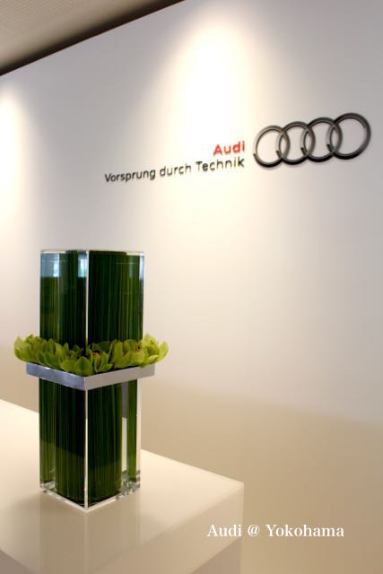 Audi(アウディ)02 イベント装飾－表参道の花屋 LIFEDECO flower works